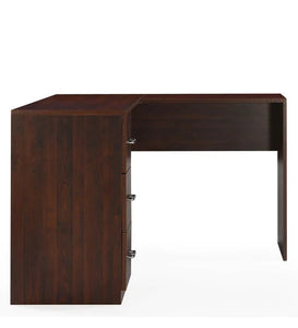 Detec™ Office Table - Walnut Brown Color