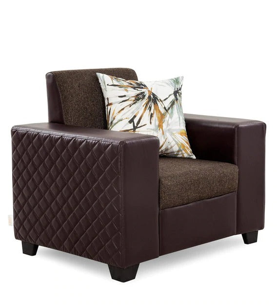 Detec™ Eadred Single Seater Sofa - Brown