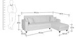 Load image into Gallery viewer, Detec™ Edmund Sectional Sofas LHS with Lounger - Beige Color

