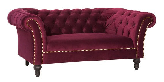 Detec™ Felix 2 Seater Sofa - Cranberry