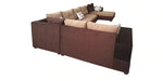 Load image into Gallery viewer, Detec™ Artur LHS Corner Sofa - Beige &amp; Brown Color
