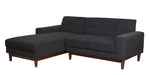 Load image into Gallery viewer, Detec™ Axel 2 Seater RHS Sectional Sofa - Charcoal Grey Color
