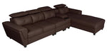 Load image into Gallery viewer, Detec™ Jost LHS L Shape Sofa With Adjustable Headrest - Dark Brown Color
