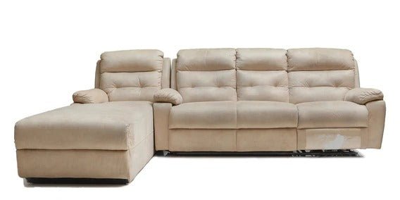 Detec™ Calvin 3 Seater RHS Sectional Sofa - Cream Color