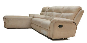 Detec™ Calvin 3 Seater RHS Sectional Sofa - Cream Color