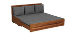 Load image into Gallery viewer, Detec™ Wolfgang Sofa Cum Bed with Storage - Natural Finish 
