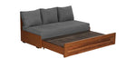 Load image into Gallery viewer, Detec™ Wolfgang Sofa Cum Bed with Storage - Natural Finish 
