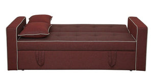 Detec™ Winfried Sofa Cum Bed - Red 
