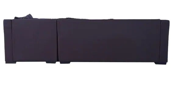 Detec™ Lotar LHS Sectional Sofa With 4 Cushions - Purple Color