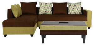 Detec™ Ralph RHS 3 Seater Sofa with Coffee Table