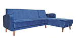 गैलरी व्यूवर में इमेज लोड करें, Detec™ Reinhard LHS Sectional Sofa - Blue Color
