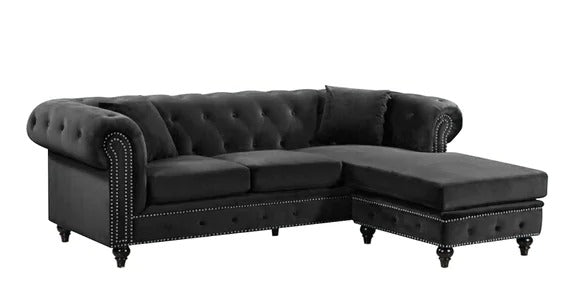 Detec™ Oswald LHS 2 seater sofa with Lounger