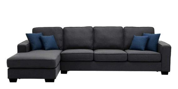 Detec™ Othmar 5 Seater RHS Sectional Sofa - Dark Grey Color