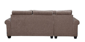 Detec™ Reinhold RHS 2 Seater With Lounger - Light Brown Color