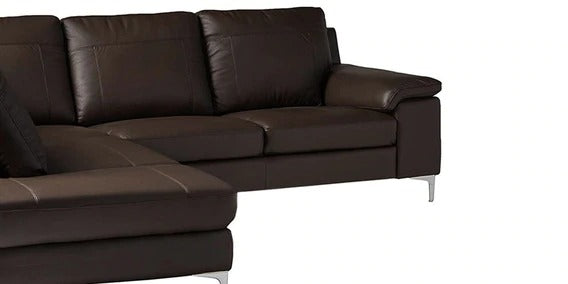 Detec™ Veit  4 Seater RHS Sectional Sofa - Brown Color