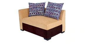 Detec™ Dagobert LHS Sectional Sofa - Beige Brown Color