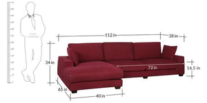 Detec™ Dieter RHS Sectional Sofa