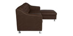 Load image into Gallery viewer, Detec™ Heiner LHS 2 Seater Sofa With Lounger - Dark Brown Color
