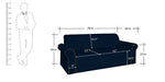 Load image into Gallery viewer, Detec™ Reinhard Sofa Cum Bed with Storage - Blue
