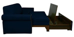 Load image into Gallery viewer, Detec™ Reinhard Sofa Cum Bed with Storage - Blue
