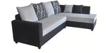 Load image into Gallery viewer, Detec™ Peter LHS Sectional Sofa - Grey &amp; Black Color
