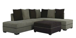 Detec™ Wernher 3 Seater LHS Sectional Sofa - Beige Color
