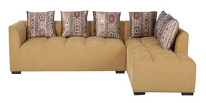 Detec™ William 3 Seater LHS Sectional Sofa - Beige Color