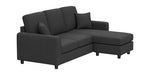 Load image into Gallery viewer, Detec™ Karl 4 Seater LHS Sectional Sofa - Dark Grey Color
