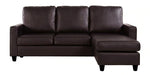 Load image into Gallery viewer, Detec™ Karlheinz LHS 2 Seater Sectional Sofa - Brown Color
