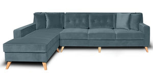 Detec™ Mirko RHS 3 Seater Sofa with Lounger