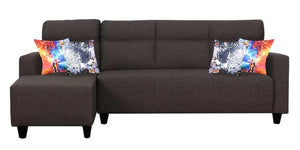 Detec™ Melvin RHS Sectional Sofa - Dark Grey Color