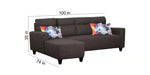 Load image into Gallery viewer, Detec™ Melvin RHS Sectional Sofa - Dark Grey Color
