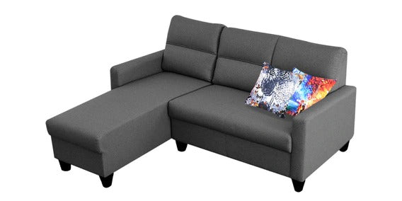 Detec™ Meinrad 2 Seater RHS Sectional Sofa - Dark Grey Color