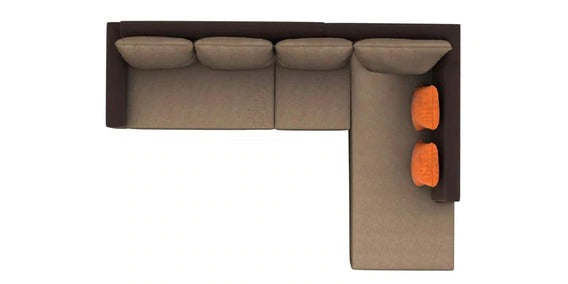 Detec™ Norman 3 Seater LHS Sectional Sofa