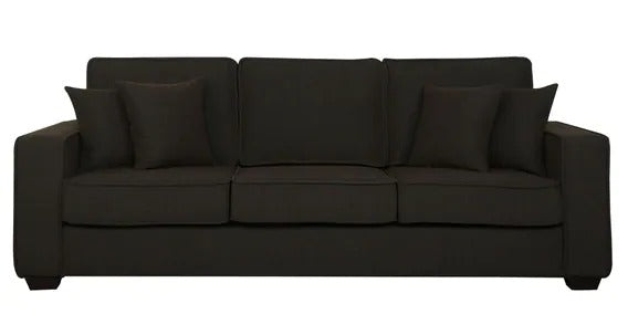 Detec™ Theodor Three Seater Sofa - Chestnut Brown Color