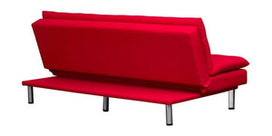Detec™ Melvin Sofa cum Bed - Red Color