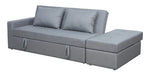 गैलरी व्यूवर में इमेज लोड करें, Detec™ Jannik Sofa-cum-Bed - Graphite Grey Color
