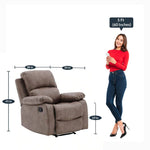Load image into Gallery viewer, Detec™ Lars Single Seater Manual Recliner - Brown Color
