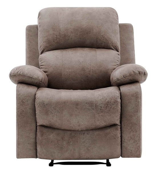 Detec™ Lars Single seater Manual Recliner - Brown Color