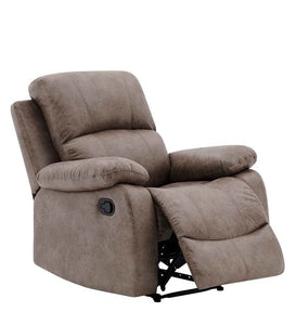 Detec™ Lars Single seater Manual Recliner - Brown Color