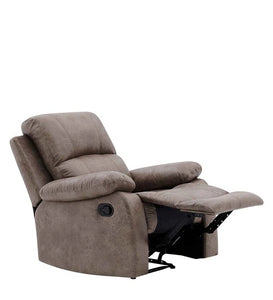 Detec™ Lars Single seater Manual Recliner - Brown Color