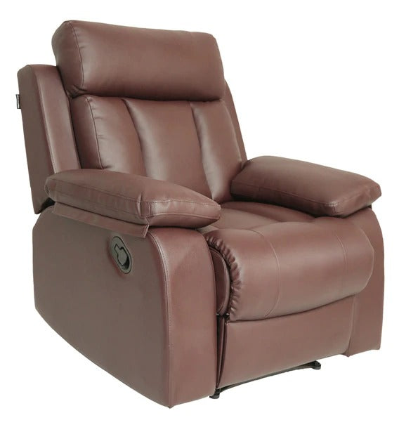 Detec™ Bastian Single Seater Recliner - Brown Color