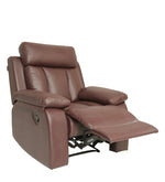 गैलरी व्यूवर में इमेज लोड करें, Detec™ Bastian Single Seater Recliner - Brown Color
