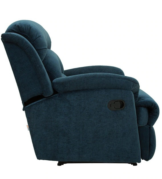 Detec™ Clemens Single Seater Manual Recliner - Teal Color