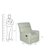 Load image into Gallery viewer, Detec™ Dagobert Single Seater Recliner - Cream Color
