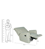 Load image into Gallery viewer, Detec™ Dagobert Single Seater Recliner - Cream Color
