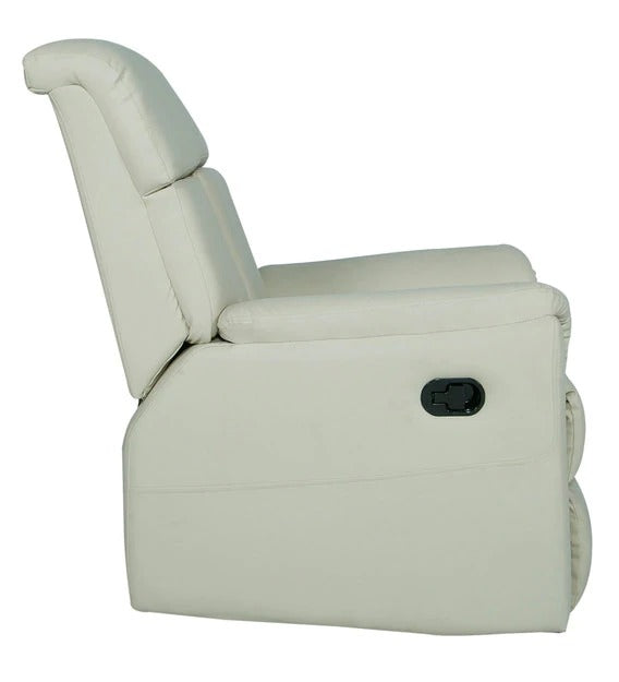 Detec™ Dagobert Single Seater Recliner - Cream Color