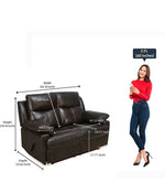 Load image into Gallery viewer, Detec™ Christof 2 Seater Recliner - Brown Color
