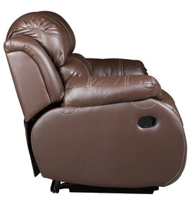 Detec™ Eibert 2 Seater Recliner - Brown Color