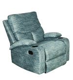 Load image into Gallery viewer, Detec™ Felix Single Seater Recliner with Cup holder - Blue Color
